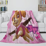 Laden Sie das Bild in den Galerie-Viewer, Paw Patrol Skye Blanket Flannel Throw Kids Room Decoration