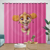 Laden Sie das Bild in den Galerie-Viewer, Paw Patrol Skye Curtains Blackout Kids Room Window Drapes
