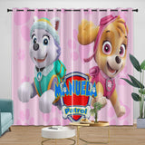 Laden Sie das Bild in den Galerie-Viewer, Paw Patrol Skye Curtains Blackout Kids Room Window Drapes