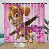 Laden Sie das Bild in den Galerie-Viewer, Paw Patrol Skye Curtains Blackout Kids Room Window Drapes