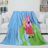 Laden Sie das Bild in den Galerie-Viewer, Peppa Pig Blanket Flannel Throw Room Decoration