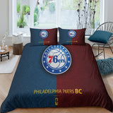 Laden Sie das Bild in den Galerie-Viewer, Philadelphia 76ers Bedding Set Duvet Cover Without Filler