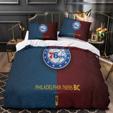 Laden Sie das Bild in den Galerie-Viewer, Philadelphia 76ers Bedding Set Duvet Cover Without Filler