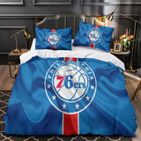 Laden Sie das Bild in den Galerie-Viewer, Philadelphia 76ers Bedding Set Duvet Cover Without Filler