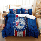 Laden Sie das Bild in den Galerie-Viewer, Philadelphia 76ers Bedding Set Duvet Cover Without Filler