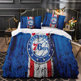 Laden Sie das Bild in den Galerie-Viewer, Philadelphia 76ers Bedding Set Duvet Cover Without Filler