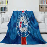 Laden Sie das Bild in den Galerie-Viewer, Philadelphia 76ers Blanket Flannel Fleece Throw Room Decoration