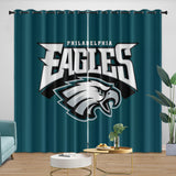 Laden Sie das Bild in den Galerie-Viewer, Philadelphia Eagles Curtains Blackout Window Drapes Kids Room Decoration