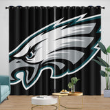 Laden Sie das Bild in den Galerie-Viewer, Philadelphia Eagles Curtains Blackout Window Drapes Room Decoration