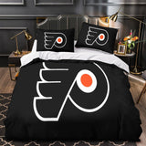 Laden Sie das Bild in den Galerie-Viewer, Philadelphia Flyers Bedding Set Quilt Duvet Cover Without Filler