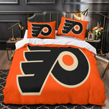 Laden Sie das Bild in den Galerie-Viewer, Philadelphia Flyers Bedding Set Quilt Duvet Cover Without Filler