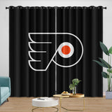Laden Sie das Bild in den Galerie-Viewer, Philadelphia Flyers Curtains Blackout Window Drapes Room Decoration