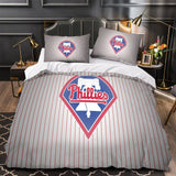Laden Sie das Bild in den Galerie-Viewer, Philadelphia Phillies Bedding Set Quilt Cover Without Filler