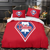 Laden Sie das Bild in den Galerie-Viewer, Philadelphia Phillies Bedding Set Quilt Cover Without Filler