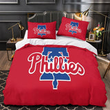Laden Sie das Bild in den Galerie-Viewer, Philadelphia Phillies Bedding Set Quilt Cover Without Filler