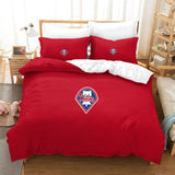 Laden Sie das Bild in den Galerie-Viewer, Philadelphia Phillies Bedding Set Quilt Cover Without Filler