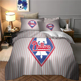 Laden Sie das Bild in den Galerie-Viewer, Philadelphia Phillies Bedding Set Quilt Cover Without Filler