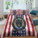 Laden Sie das Bild in den Galerie-Viewer, Philadelphia Union Bedding Set Duvet Cover Without Filler