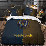 Laden Sie das Bild in den Galerie-Viewer, Philadelphia Union Bedding Set Duvet Cover Without Filler