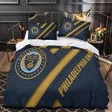 Laden Sie das Bild in den Galerie-Viewer, Philadelphia Union Bedding Set Duvet Cover Without Filler