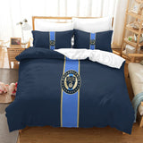 Laden Sie das Bild in den Galerie-Viewer, Philadelphia Union Bedding Set Duvet Cover Without Filler