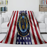 Laden Sie das Bild in den Galerie-Viewer, Philadelphia Union Blanket Flannel Fleece Throw Room Decoration