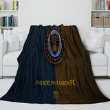 Laden Sie das Bild in den Galerie-Viewer, Philadelphia Union Blanket Flannel Fleece Throw Room Decoration