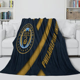 Laden Sie das Bild in den Galerie-Viewer, Philadelphia Union Blanket Flannel Fleece Throw Room Decoration