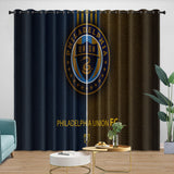 Laden Sie das Bild in den Galerie-Viewer, Philadelphia Union Curtains Blackout Window Drapes Room Decoration