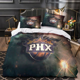 Laden Sie das Bild in den Galerie-Viewer, Phoenix Suns Bedding Set Duvet Cover Without Filler