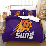 Laden Sie das Bild in den Galerie-Viewer, Phoenix Suns Bedding Set Duvet Cover Without Filler