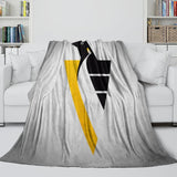 Laden Sie das Bild in den Galerie-Viewer, Pittsburgh Penguins Blanket Flannel Throw Kids Room Decoration