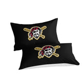Laden Sie das Bild in den Galerie-Viewer, Pittsburgh Pirates Bedding Set Quilt Cover Without Filler