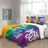 Laden Sie das Bild in den Galerie-Viewer, Pixar&#39;s Inside Out 2 Bedding Set Pattern Quilt Cover Without Filler