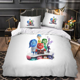 Laden Sie das Bild in den Galerie-Viewer, Pixar&#39;s Inside Out 2 Bedding Set Pattern Quilt Cover Without Filler