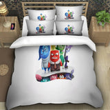 Laden Sie das Bild in den Galerie-Viewer, Pixar&#39;s Inside Out 2 Bedding Set Pattern Quilt Cover Without Filler