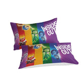 Laden Sie das Bild in den Galerie-Viewer, Pixar&#39;s Inside Out 2 Bedding Set Pattern Quilt Cover Without Filler