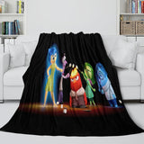 Laden Sie das Bild in den Galerie-Viewer, Pixar&#39;s Inside Out 2 Blanket Flannel Fleece Throw Room Decoration