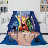 Laden Sie das Bild in den Galerie-Viewer, Pixar&#39;s Inside Out 2 Blanket Flannel Fleece Throw Room Decoration