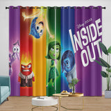 Laden Sie das Bild in den Galerie-Viewer, Pixar&#39;s Inside Out 2 Curtains Blackout Window Drapes Room Decoration