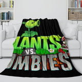 Laden Sie das Bild in den Galerie-Viewer, Plants vs Zombies Blanket Flannel Fleece Kids Room Decoration