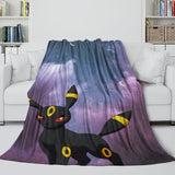 Laden Sie das Bild in den Galerie-Viewer, Pokemon Umbreon Blanket Flannel Fleece Throw