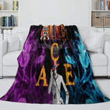 Laden Sie das Bild in den Galerie-Viewer, Portgas D. Ace Blanket Flannel Throw Kids Room Decoration