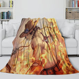 Laden Sie das Bild in den Galerie-Viewer, Portgas D. Ace Blanket Flannel Throw Kids Room Decoration