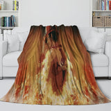 Laden Sie das Bild in den Galerie-Viewer, Portgas D. Ace Blanket Flannel Throw Kids Room Decoration