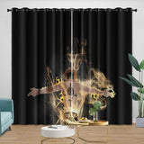 Laden Sie das Bild in den Galerie-Viewer, Portgas D. Ace Curtains Blackout Kids Room Window Drapes
