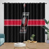 Laden Sie das Bild in den Galerie-Viewer, Portland Trail Blazers Curtains Blackout Window Drapes Room Decoration