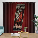 Laden Sie das Bild in den Galerie-Viewer, Portland Trail Blazers Curtains Blackout Window Drapes Room Decoration