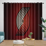 Laden Sie das Bild in den Galerie-Viewer, Portland Trail Blazers Curtains Blackout Window Drapes Room Decoration