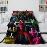 Laden Sie das Bild in den Galerie-Viewer, Power Rangers Blanket Flannel Fleece Kids Room Decoration